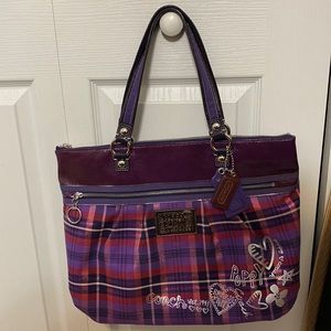 Coach Poppy Tote Purse
